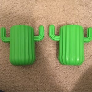 Two (2) Cactus Cups Wine Tumblers